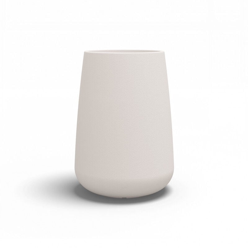 foto del prodotto vaso in resina monacis goccia top h 75 cm. vari colori colore bianco