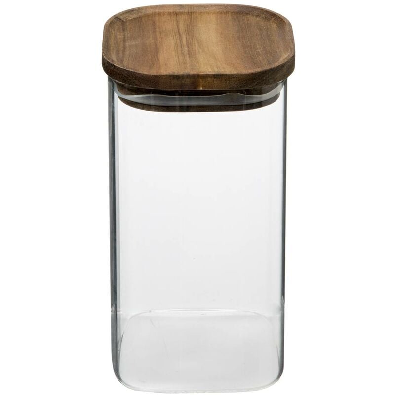 foto del prodotto vaso in vetro con coperchio in acacia hermet 1,3l 5five