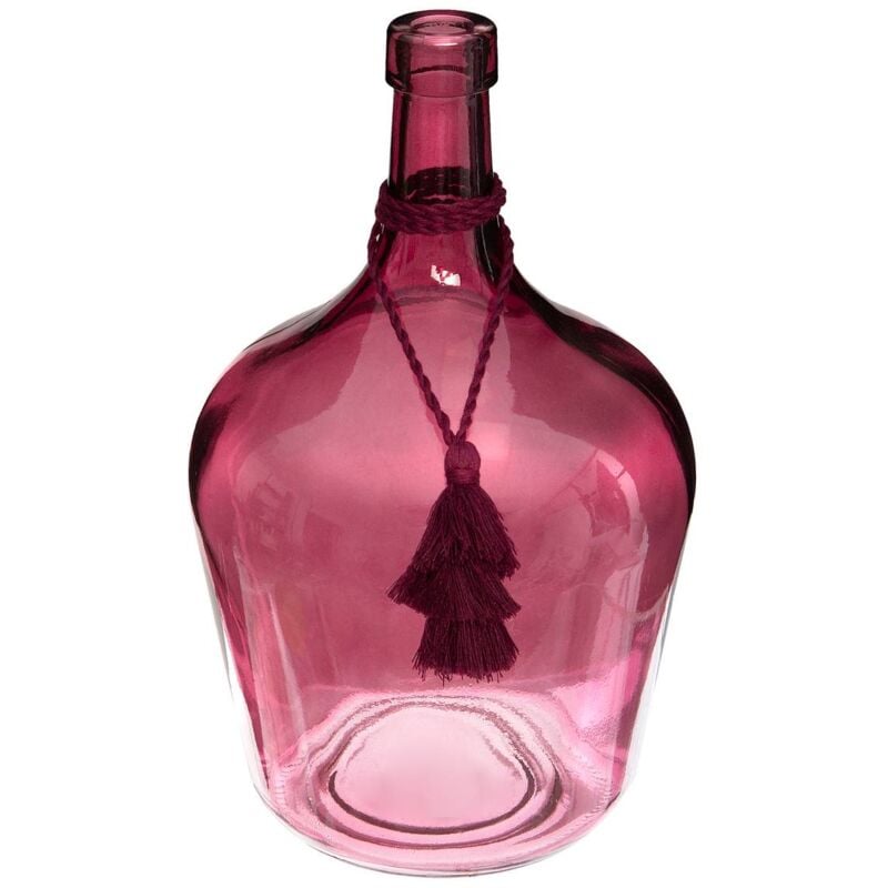 foto del prodotto vaso in vetro dame jeanne poesie h25cm plum atmosphera cr ateur d int rieur