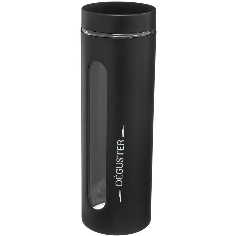 foto del prodotto vaso in vetro e metallo ublo 1,9l nero 5five