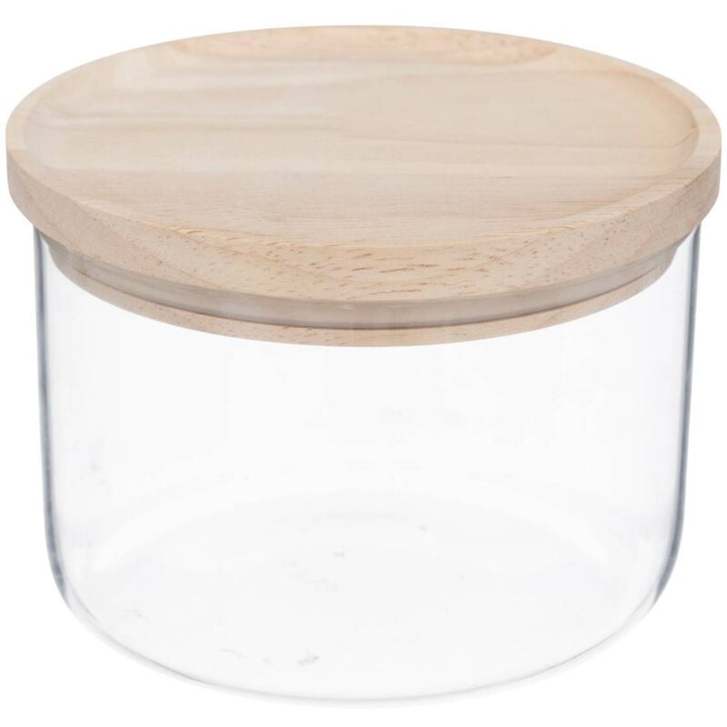 foto del prodotto vaso in vetro hermet da 0,65l con coperchio in hevea a chiusura ermetica 5five