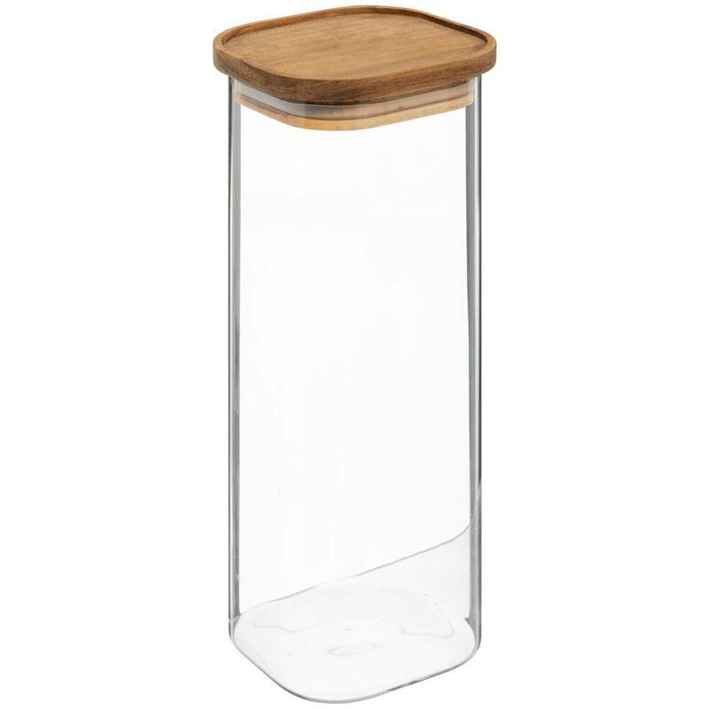 foto del prodotto vaso in vetro hermet da 2 litri con coperchio in acacia 5five
