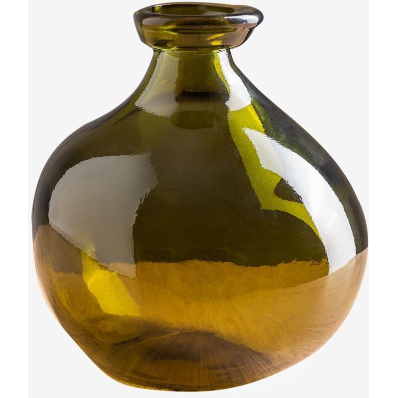 foto del prodotto vaso in vetro riciclato 18 cm jound sklum