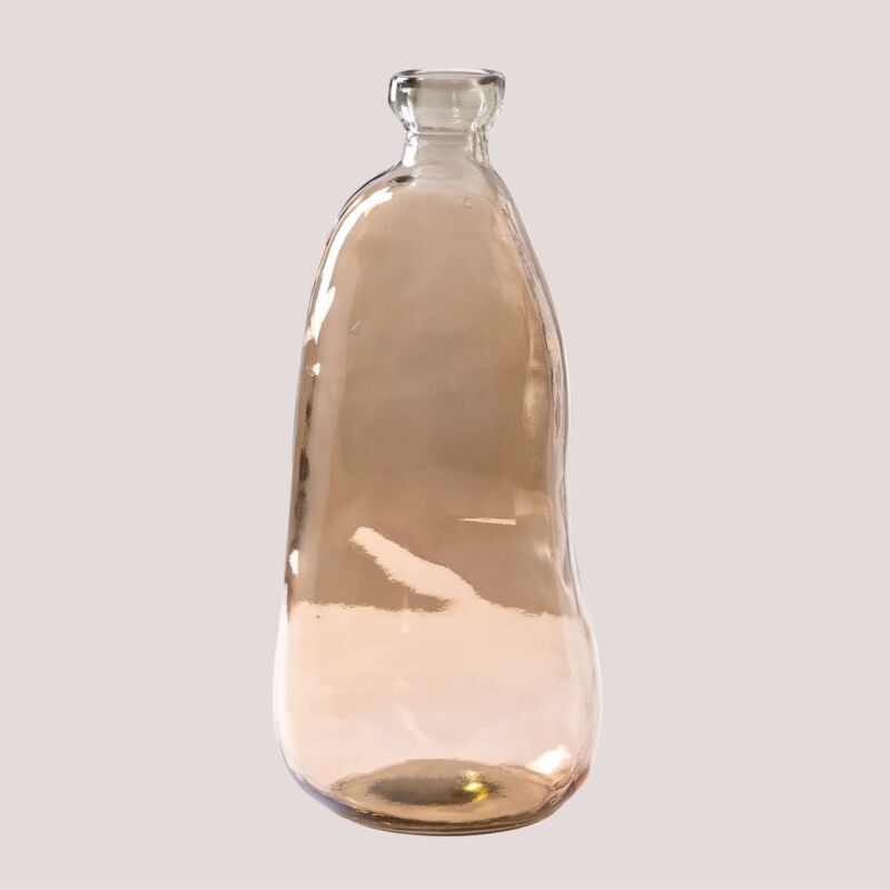 foto del prodotto vaso in vetro riciclato 50 cm boyte sklum