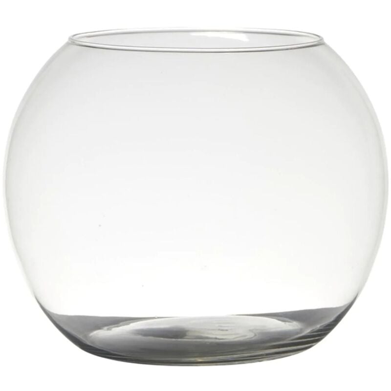 foto del prodotto vaso in vetro rotondo e sferico per acqua, fiori e piante 25 x h 20 cm