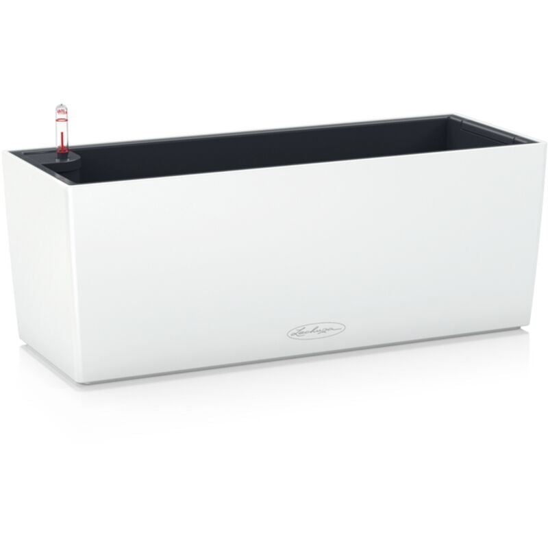 foto del prodotto vaso lechuza bianco nero polipropilene
