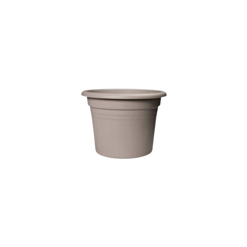 foto del prodotto vaso mediterran cilindro 47cm warm taupe elho