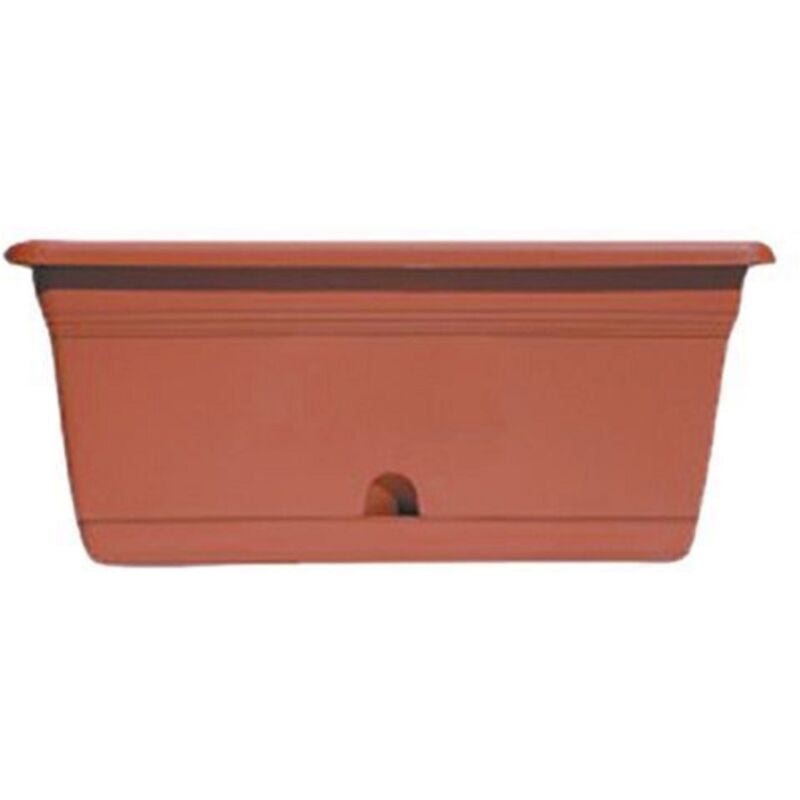 foto del prodotto vaso melissa ics balconetta fioriera rettangolare con riserva cm 60x20x18 in plastica
