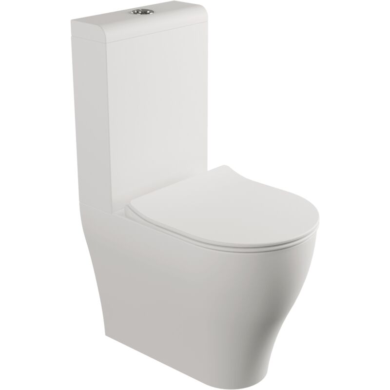 foto del prodotto vaso monoblocco goclean app flaminia colore latte opaco