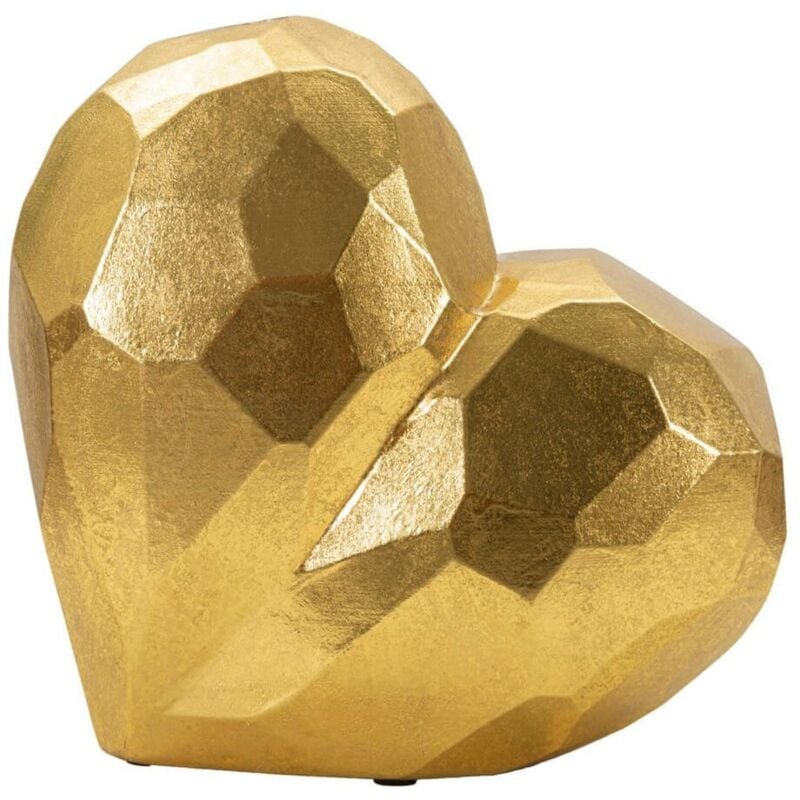 foto del prodotto vaso motivo cuore cm 19x9x18 heart gold
