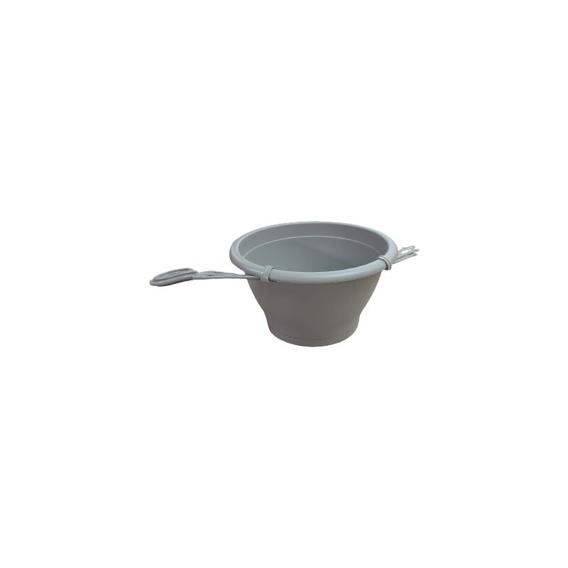 foto del prodotto vaso pensile los angeles 28 tortora telcom