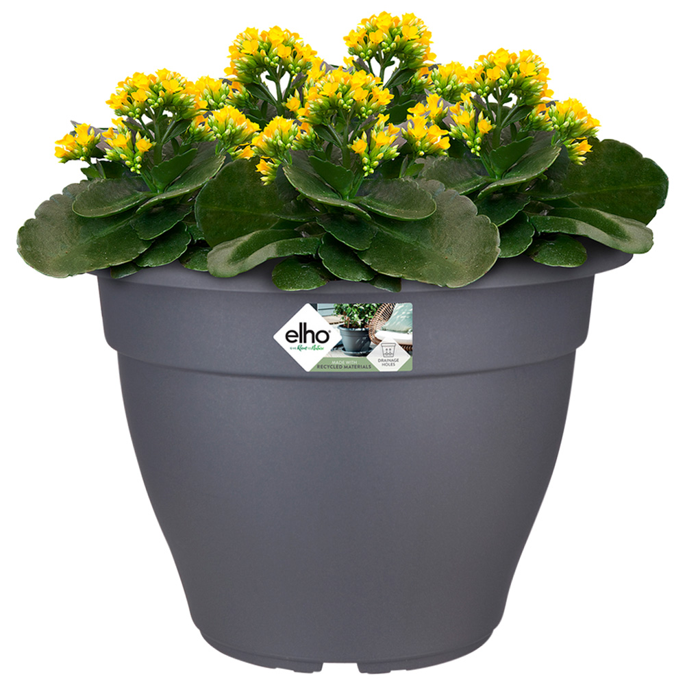 foto del prodotto vaso per piante antracite 29x22cm 7,1l