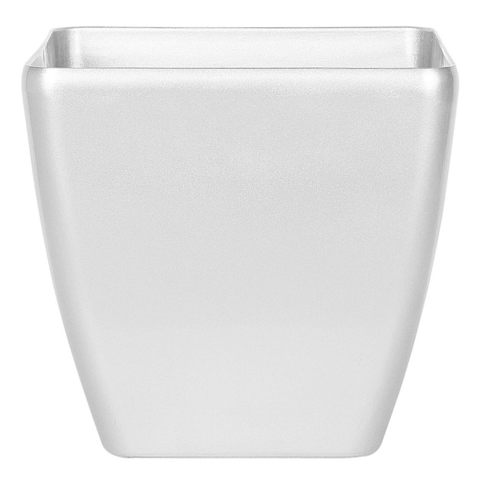 foto del prodotto vaso per piante in fibra d 39 argento argilla 34 x 35 x 35 cm per esterni interni per tutte le stagioni
