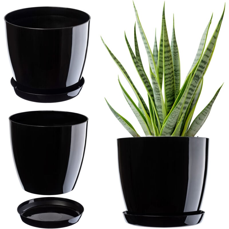 foto del prodotto vaso per piante kadax con supporto per vaso di fiori 12 cm colori
