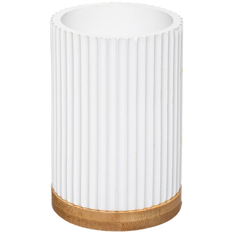 foto del prodotto vaso porta spazzolini modern color bianco 5five