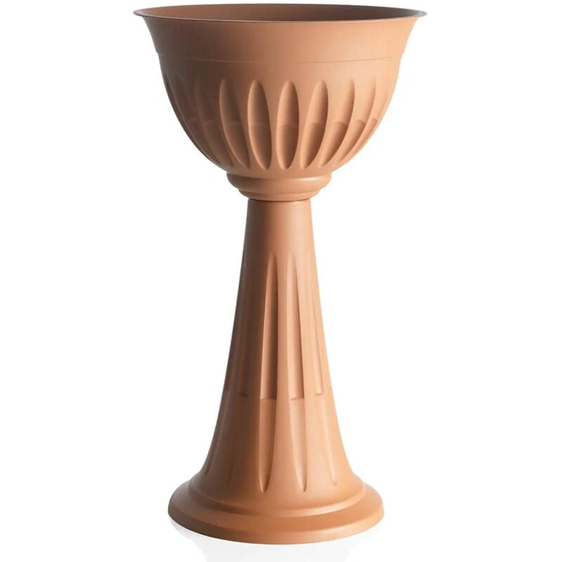 foto del prodotto vaso pvc a colonna cm 43 x h.74,5 lt.20 terracotta