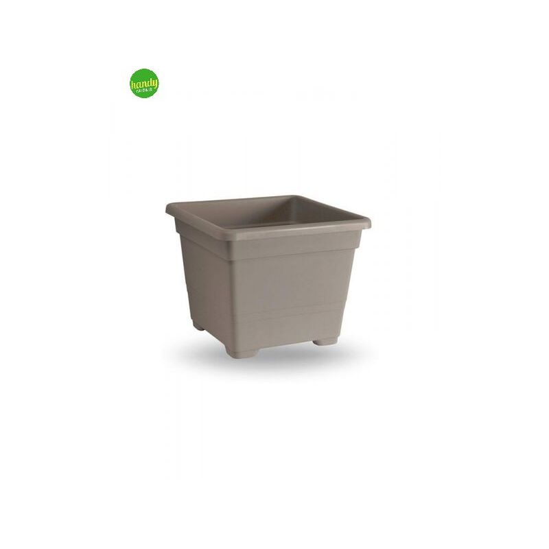 foto del prodotto vaso quadrato avana 32x32x26 cm