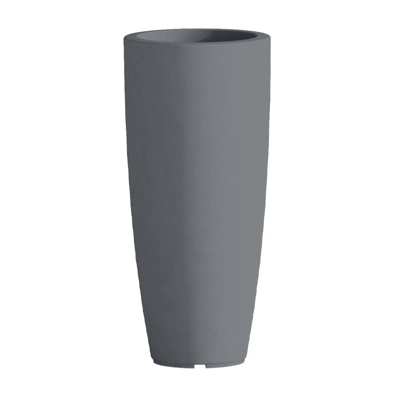 foto del prodotto vaso quadro stilo round 40x90h cm ferliving grigio pietra