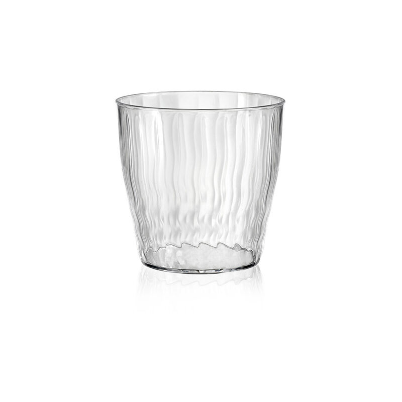 foto del prodotto vaso rotondo indoor b living trasparente 15cm veca