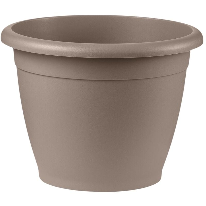foto del prodotto vaso rotondo naxos d.40cm avana piante fiori balcone veca