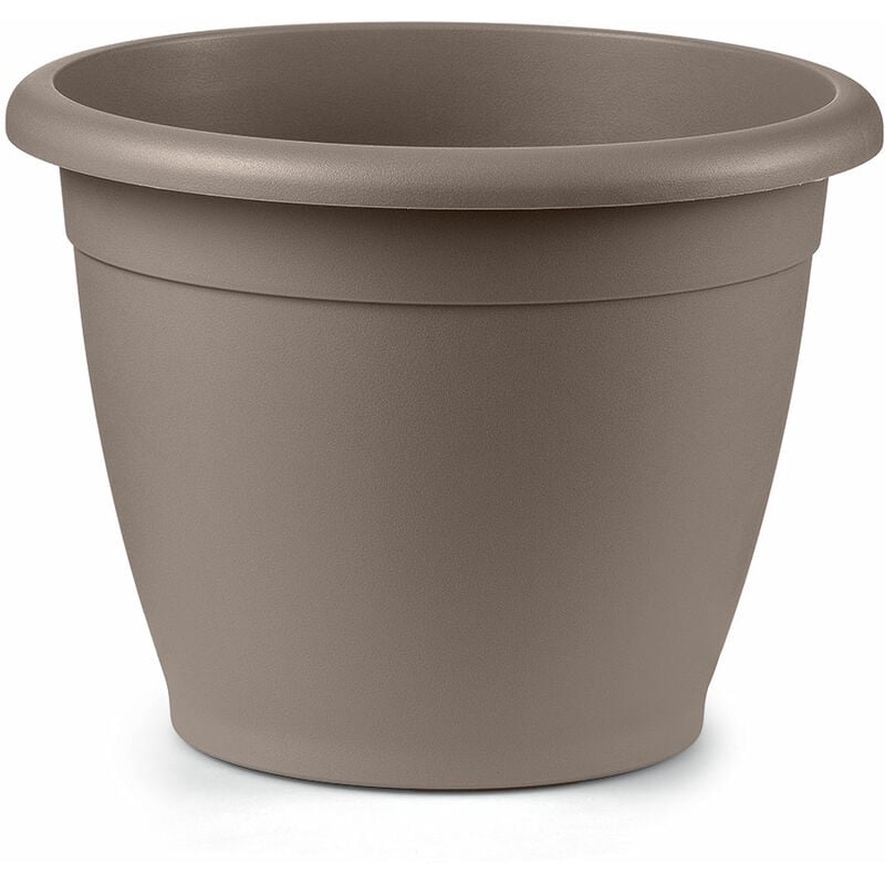foto del prodotto vaso rotondo naxos d.52cm avana piante fiori balcone veca