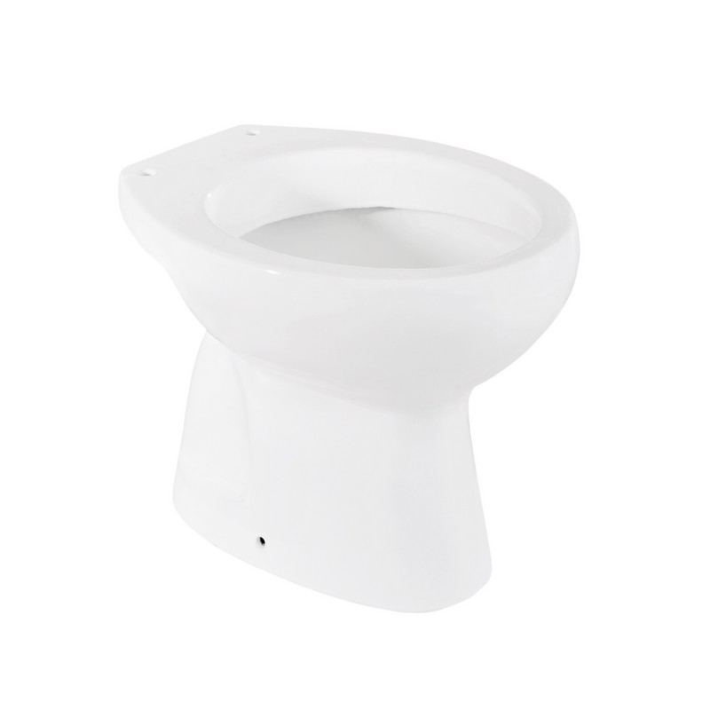 foto del prodotto vaso scarico pavimento serie oren bianco