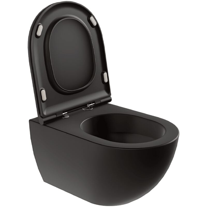 foto del prodotto vaso sospeso comoda azzurra colore carbone tipologia easyclean