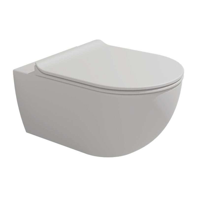 foto del prodotto vaso sospeso gosilent app flaminia colore latte opaco