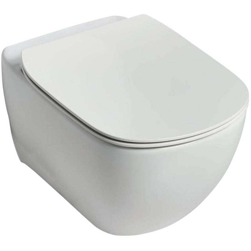 foto del prodotto vaso sospeso tesi bianco europa sedile slim normale ideal standard