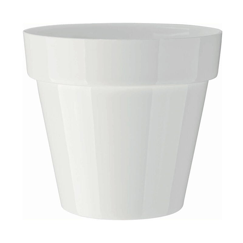 foto del prodotto vaso standard, 12 cm, colore bianco