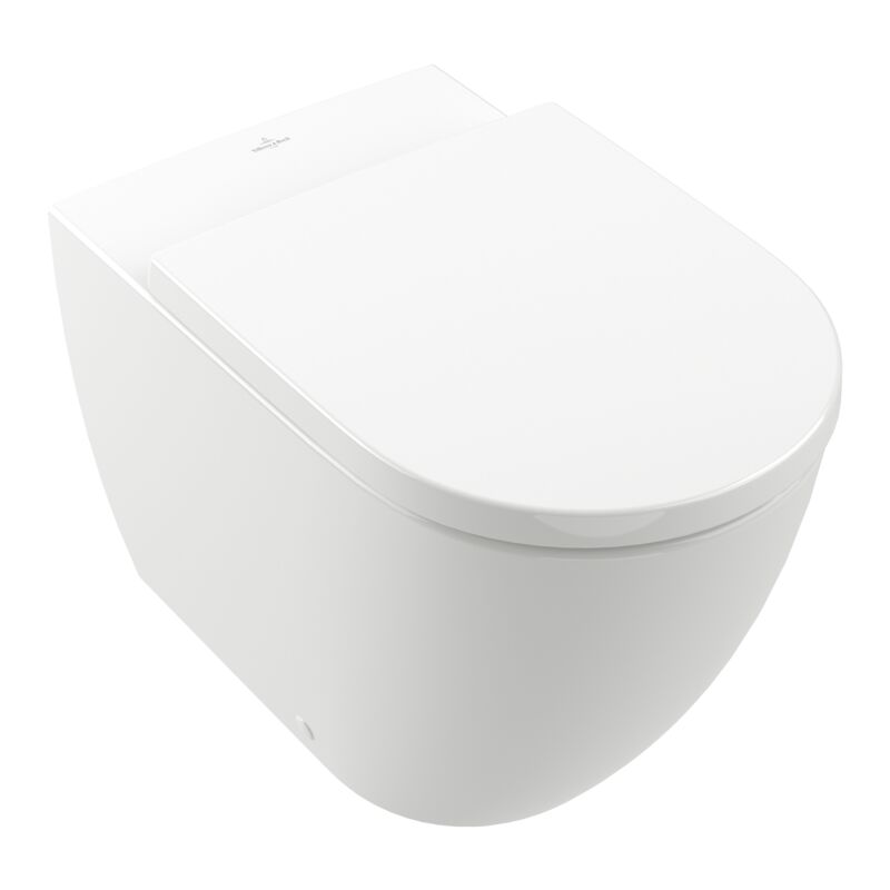 foto del prodotto vaso subway 3.0 wc a pavimento bianco alpin ceramic plus dim. 370x595x400 mm. senza coprivaso
