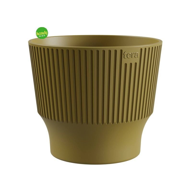 foto del prodotto vaso teraplast mini 13 cm golden lime