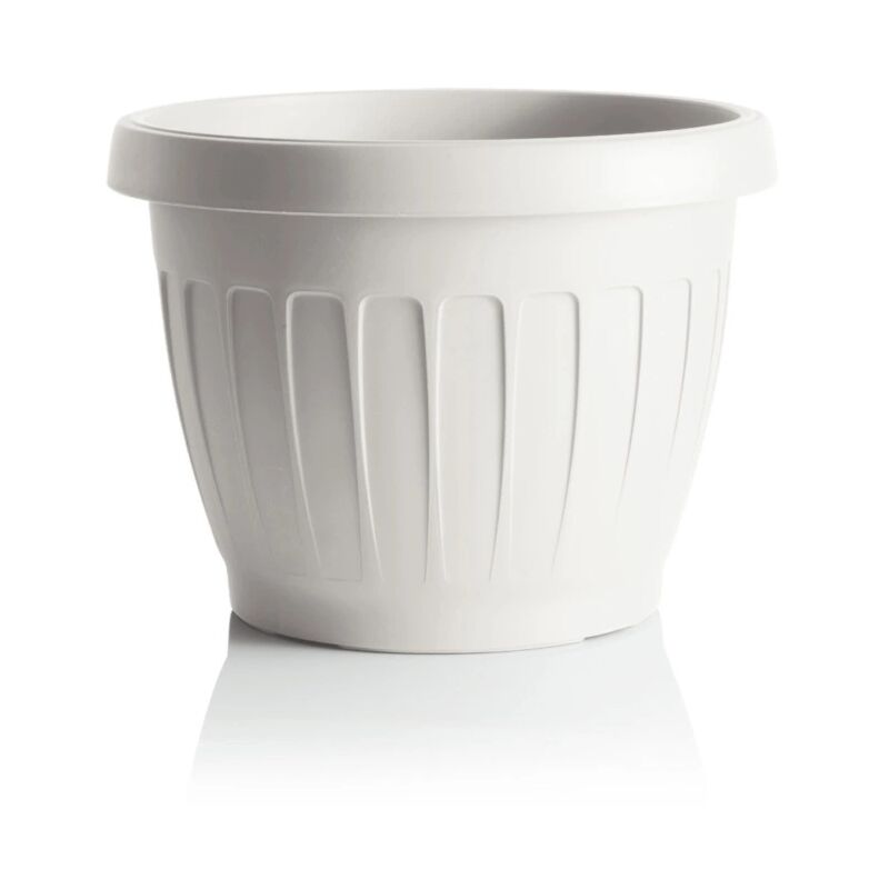 foto del prodotto vaso terra d. 30 bianco