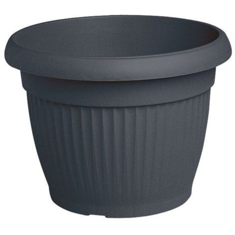 foto del prodotto vaso terra giardino 45 antracite set 2 pezzi arca