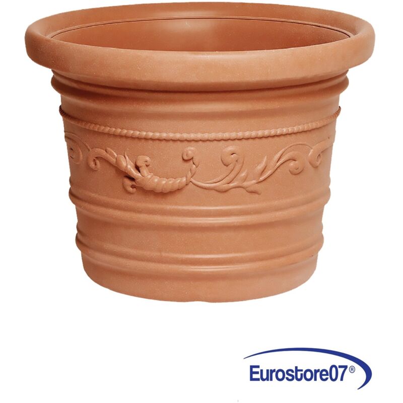 foto del prodotto vaso tondo prestige in resina 40 x h.30 lt.21 df 6126612