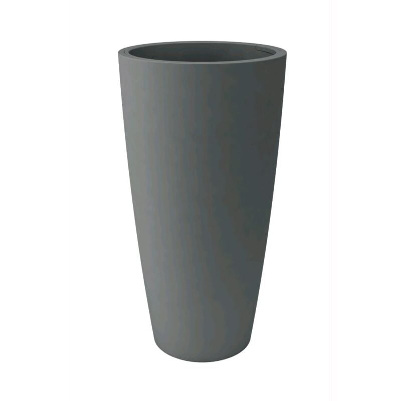 foto del prodotto vaso tondo style diam.36xh.70cm tortora nicoli coprivaso