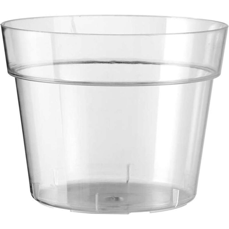 foto del prodotto vaso trasparente diam. 18 cm in plastica