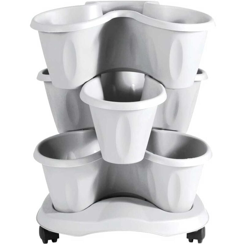 foto del prodotto vaso trifoglio bianco bama