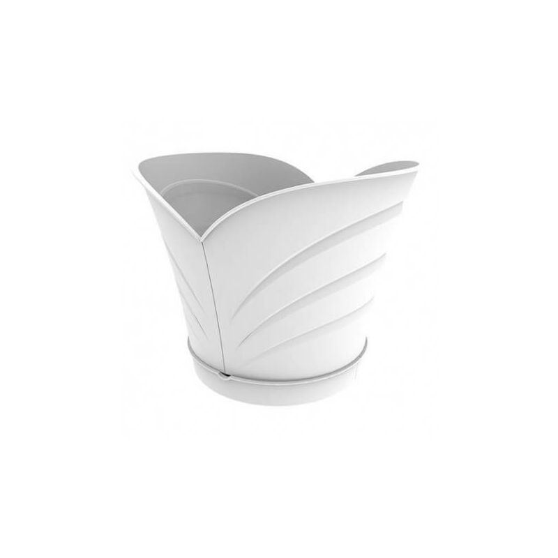 foto del prodotto vaso tulipano 35x39x30 cm 10 lt. bianco
