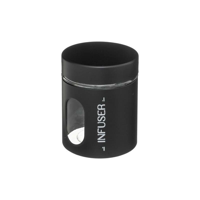 foto del prodotto vaso ublo in vetro e metallo 0,6l nero 5five