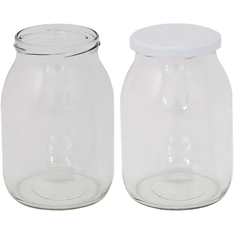 foto del prodotto vaso vetro boccaccio per alimenti tipo std 1062 ml imbocc. 82 mm c tappo