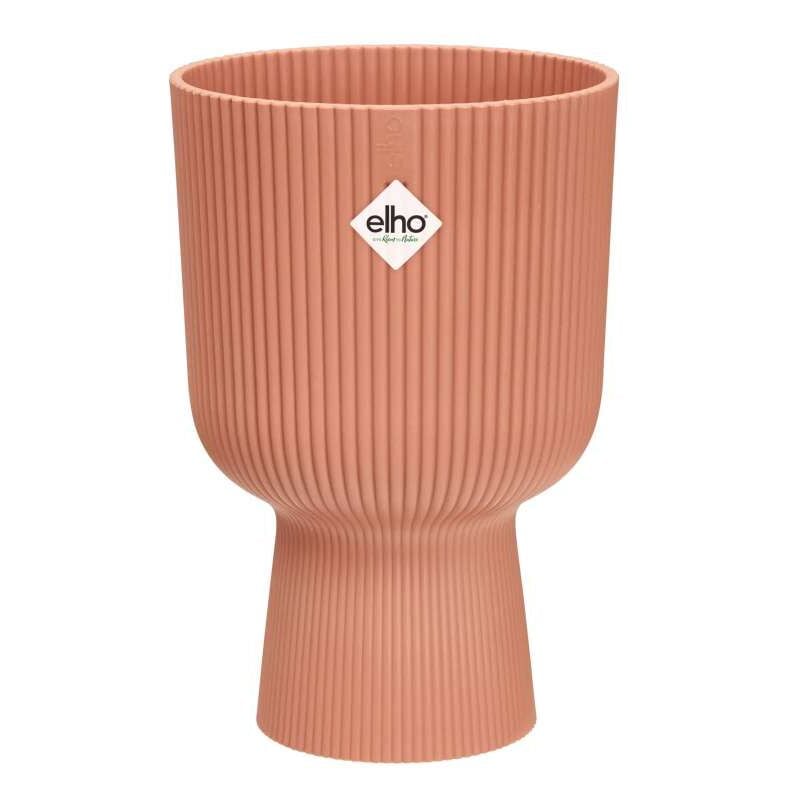 foto del prodotto vaso vibes fold coupe 14 cm colore rosa fioriera interno design moderno elho