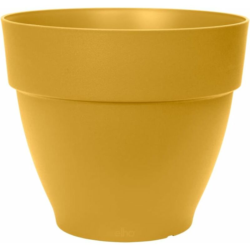 foto del prodotto vaso vibia campana round 30cm honey yellow elho