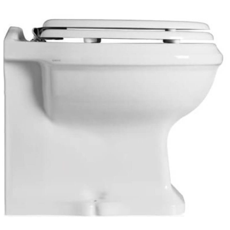 foto del prodotto vaso wc bagno scarico a pavimento s sedile arcade stile retro ar801 simas