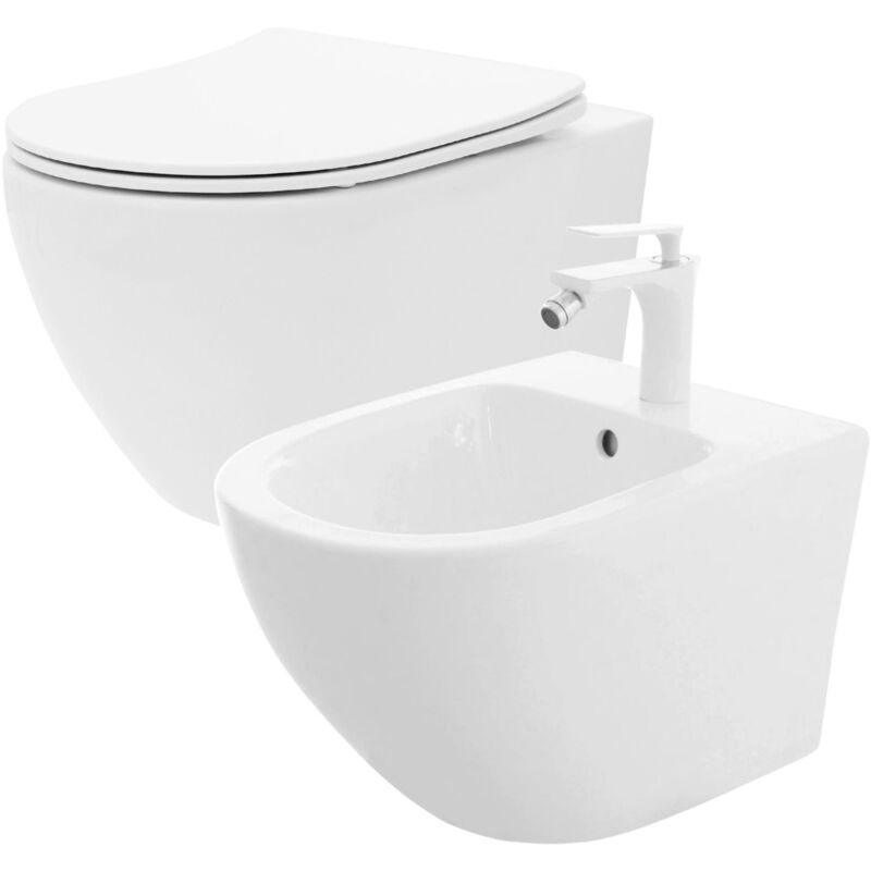 foto del prodotto vaso wc carlo flat mini rimless carlo mini