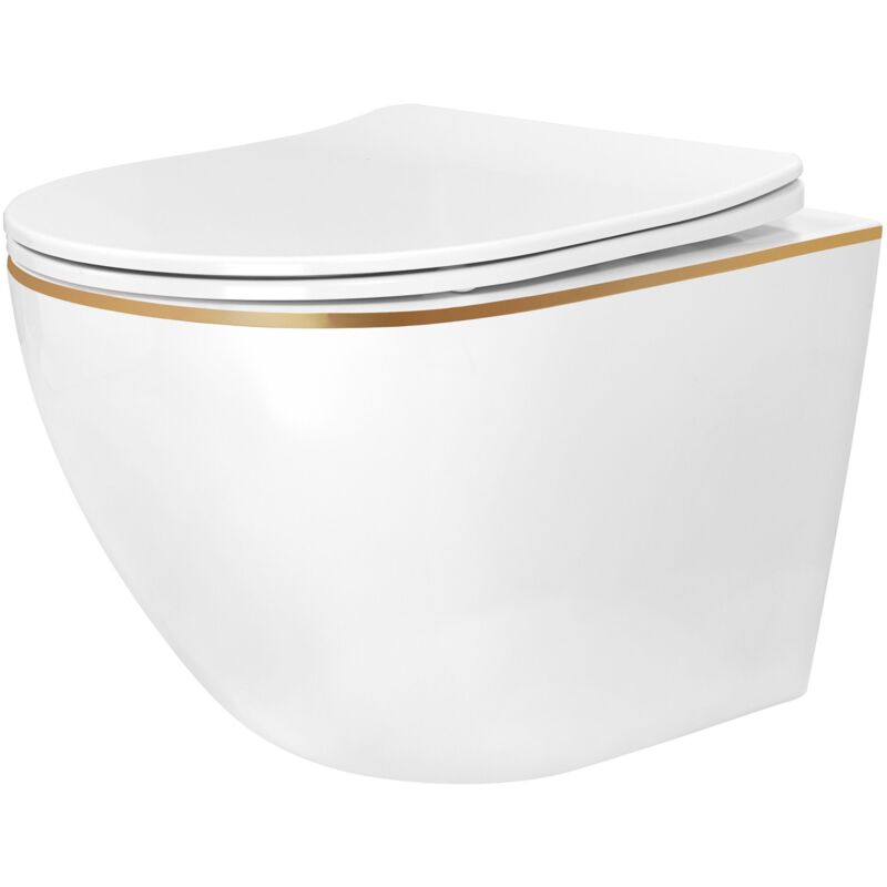 foto del prodotto vaso wc sospeso rea carlo mini tornado nfq gold edge