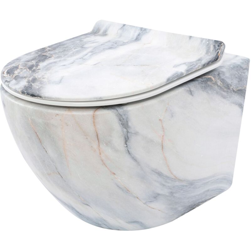 foto del prodotto vaso wc sospeso rea carlos slim granit matt