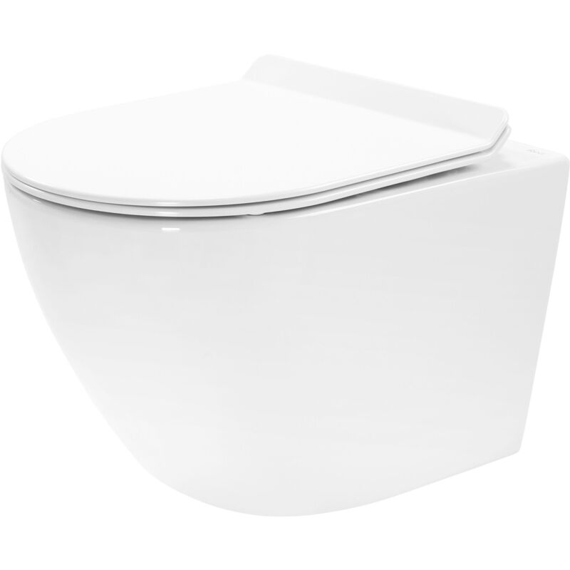 foto del prodotto vaso wc sospeso rea carter 24cm rimless