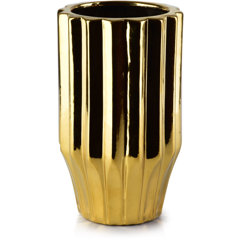 foto del prodotto vaso yvonne oro 12xh20cm