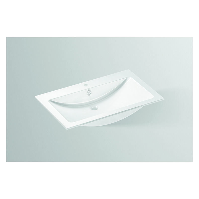 foto del prodotto vasque encastrer eb.r800h, rectangulaire l 800mm h 120mm p